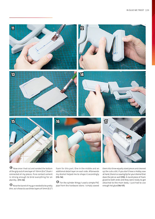 Advanced Prop Making – Creating Guns & Rifles - Print Version - By Kamui Cosplay - Image 3