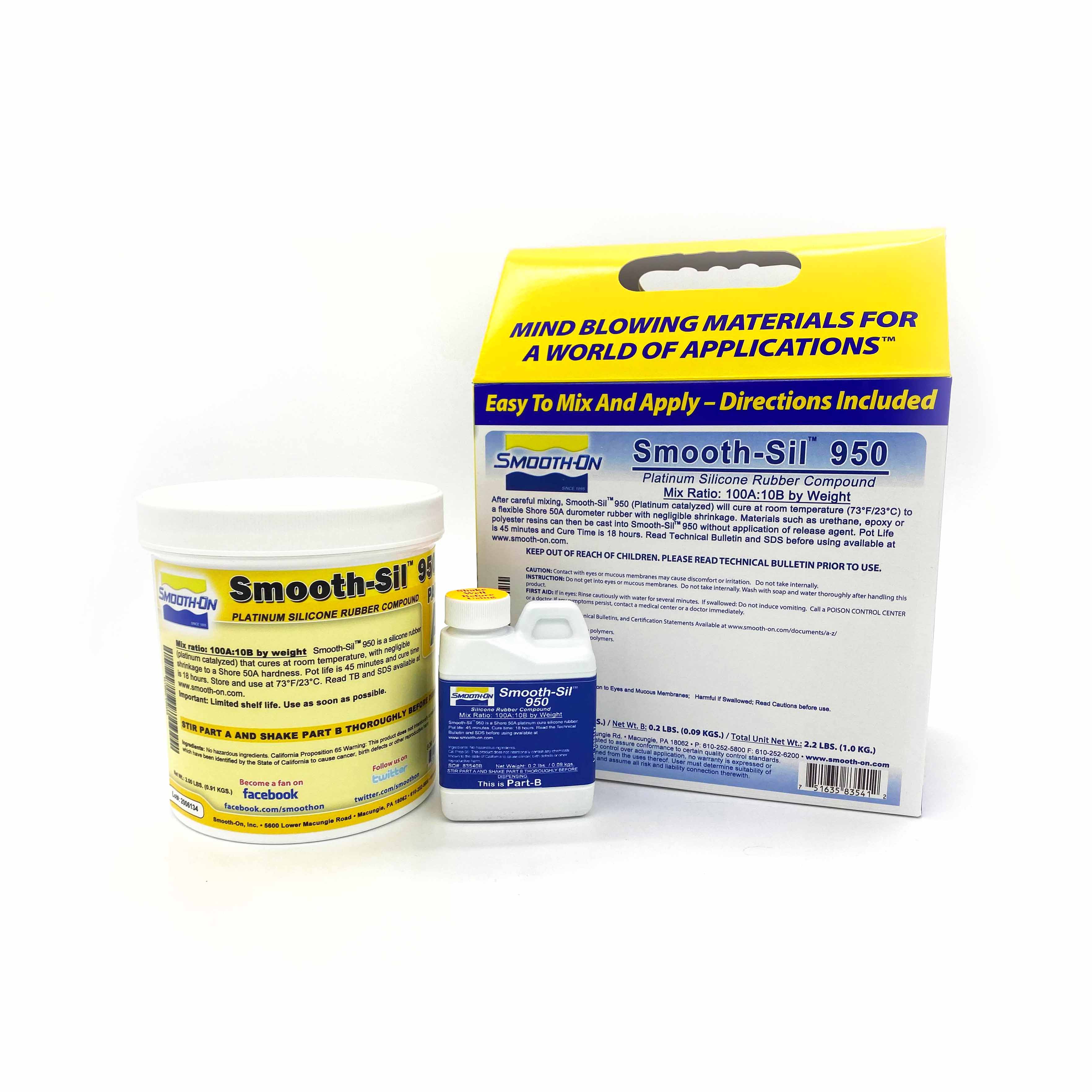 Smooth Sil 950 Pint Kit - 910gm - Food Safe Molding Silicone